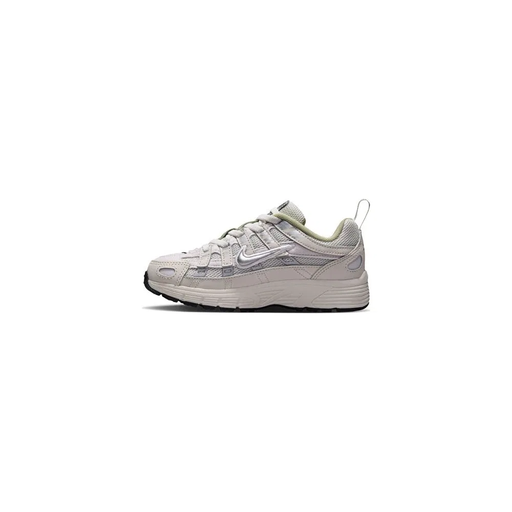 Детские кроссовки Nike P-6000 Lace, серые — фото 2