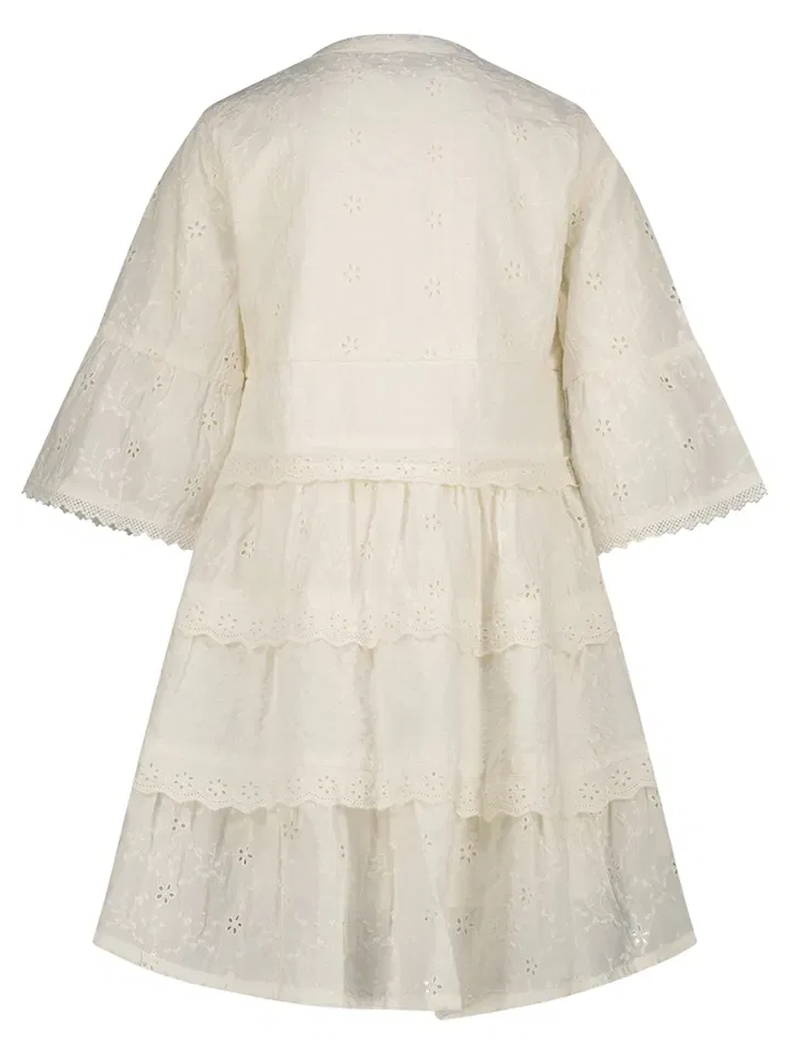 Платье в кремовом цвете Vingino, кремовый — фото 2