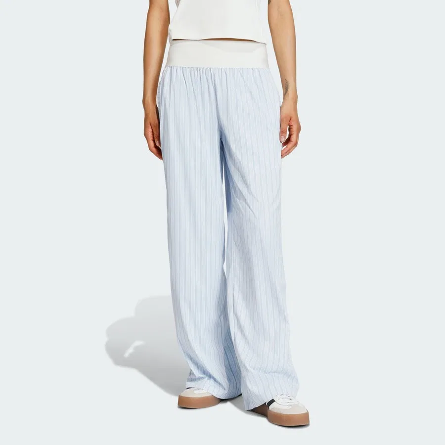 Спортивные брюки с эластичным поясом Originals Poplin Pants adidas, Синий