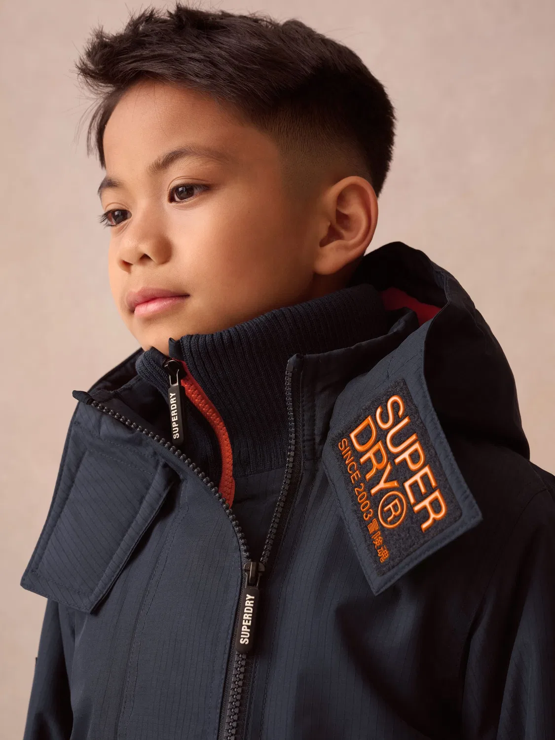 Пальто с флисовой подкладкой, Ripstop Superdry, черный — фото 3