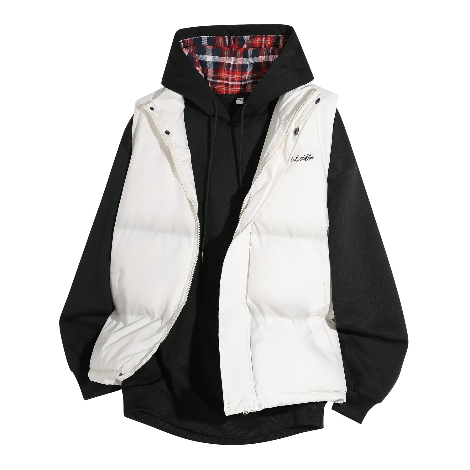 Детский комплект из свитшота и жилета Black Sweatshirt+Apricot Vest Paul Costelloe