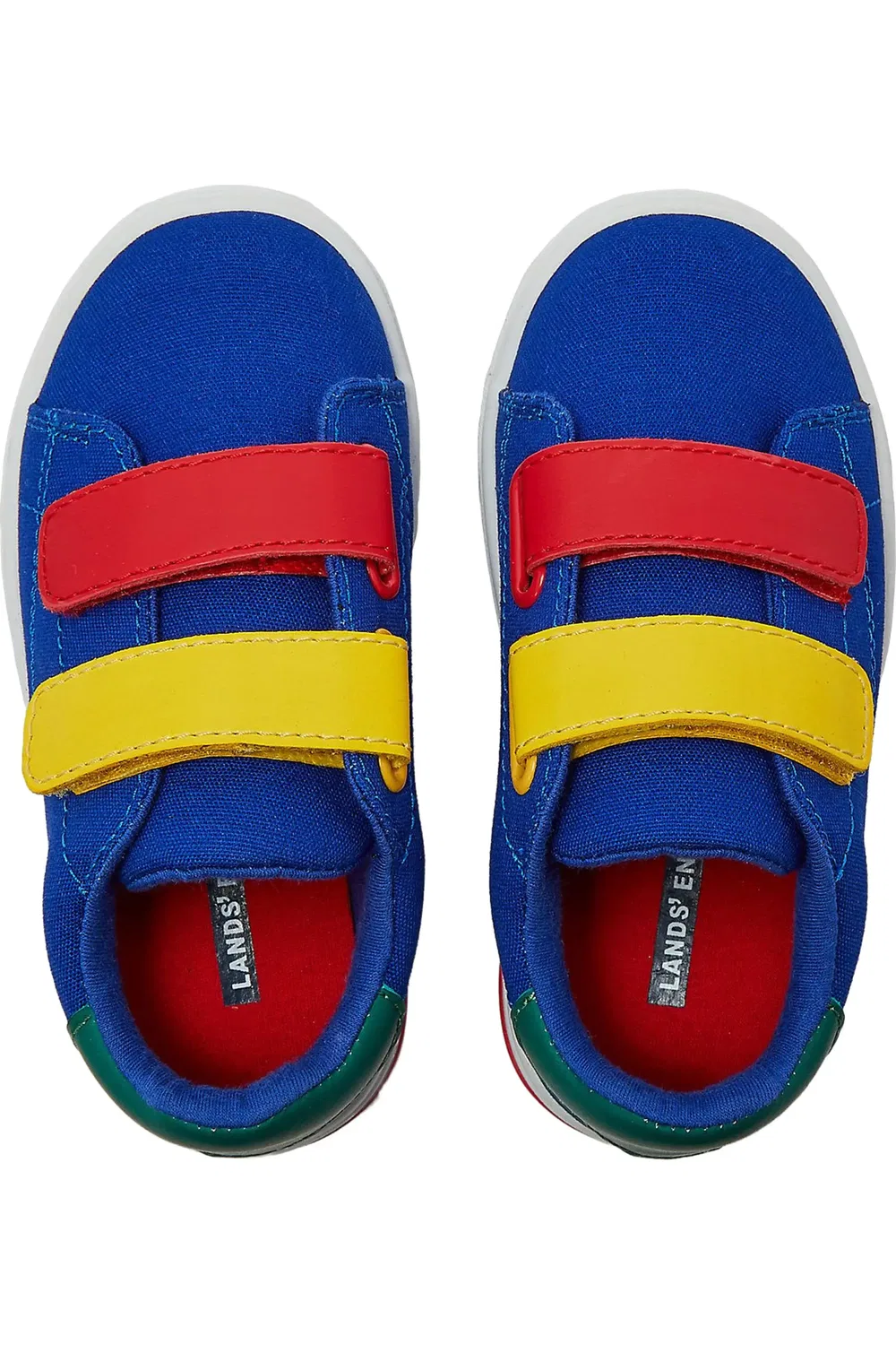 Кроссовки детские на липучках Easy On Lands' End, Electric Blue — фото 2