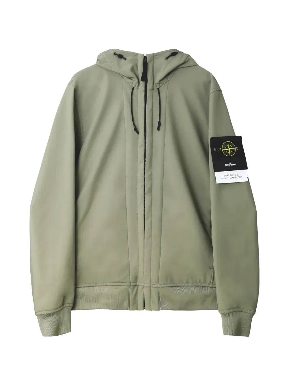 Куртка Soft Shell-R_E.DYE Q100004 Stone Island, зеленый