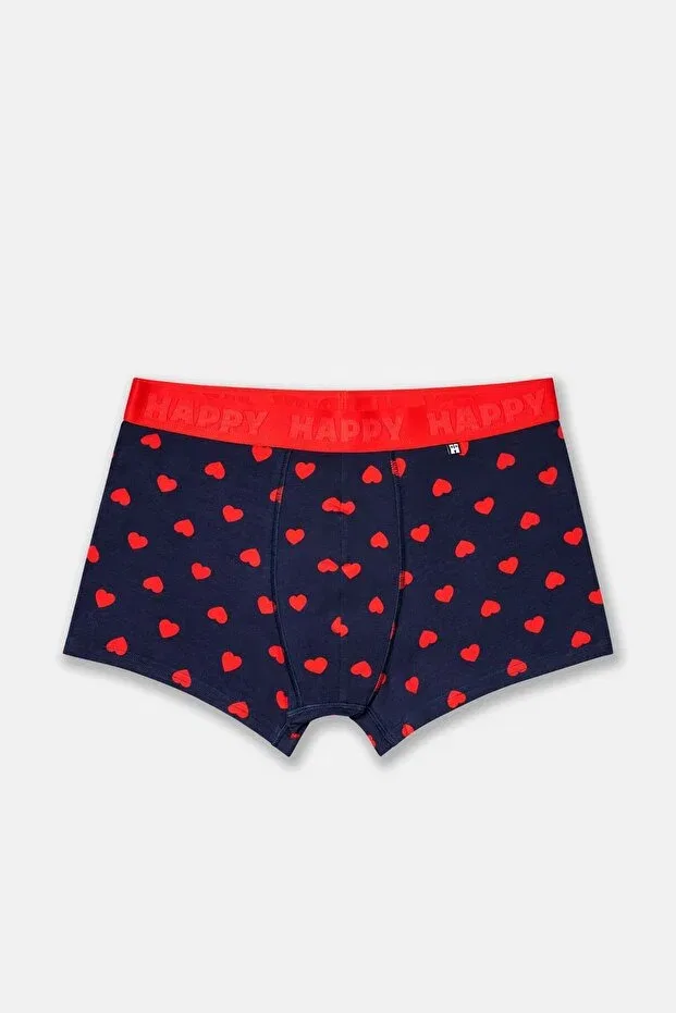 Детские боксеры для мальчиков с принтом Happy Socks, Navy Blue