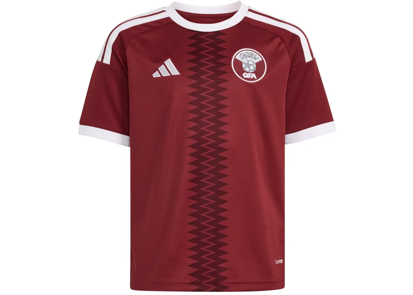 Детская футбольная джерси Adidas Kids Qatar 26 Home Jersey, Noble Maroon