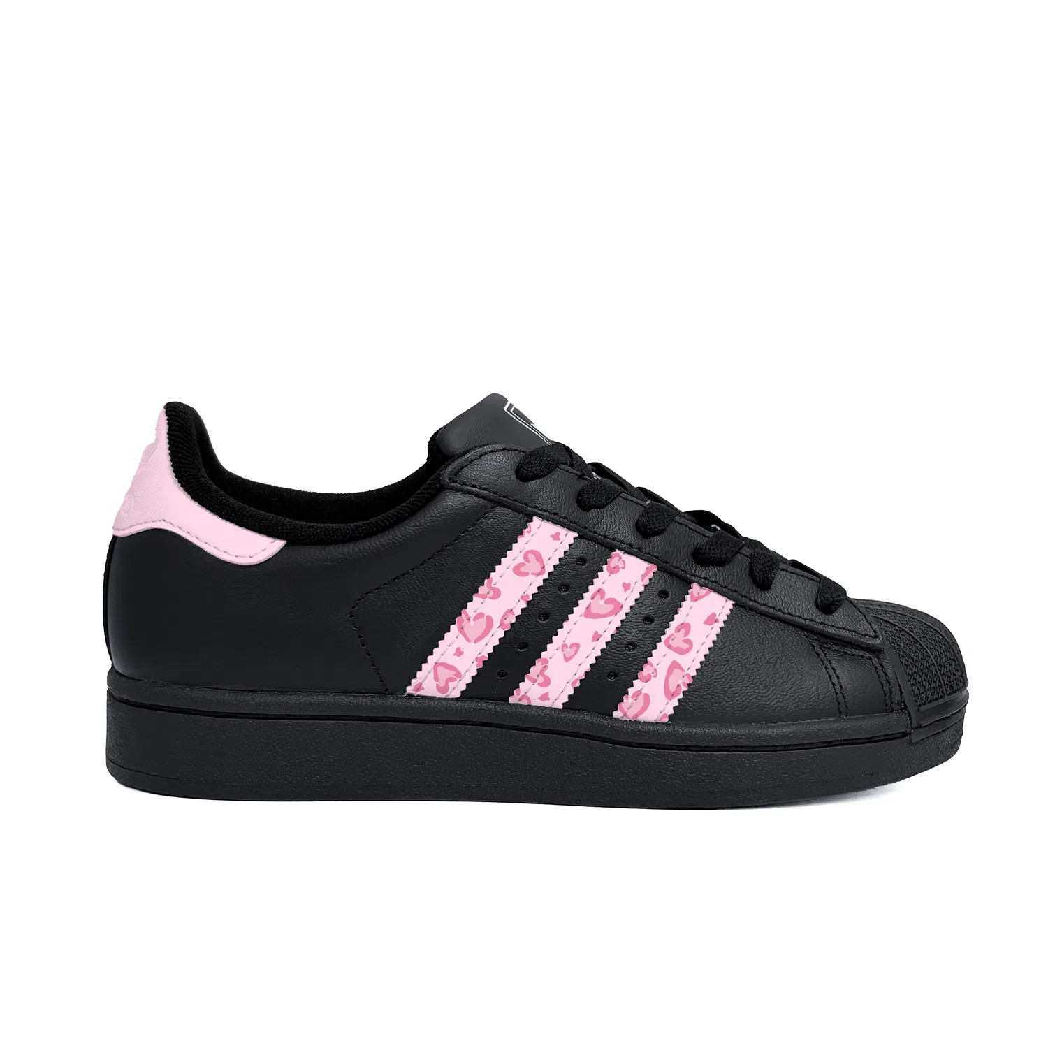 Детские кроссовки для скейтбординга Superstar 2, Adidas Originals, Black — фото 3