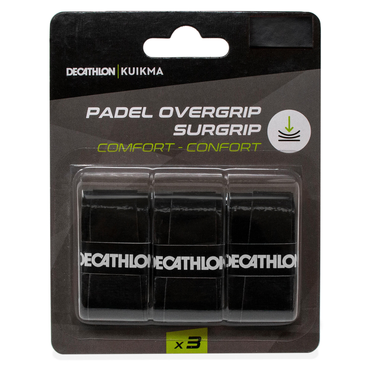 

Падель Grip Comfort X3 черный KUIKMA, черный