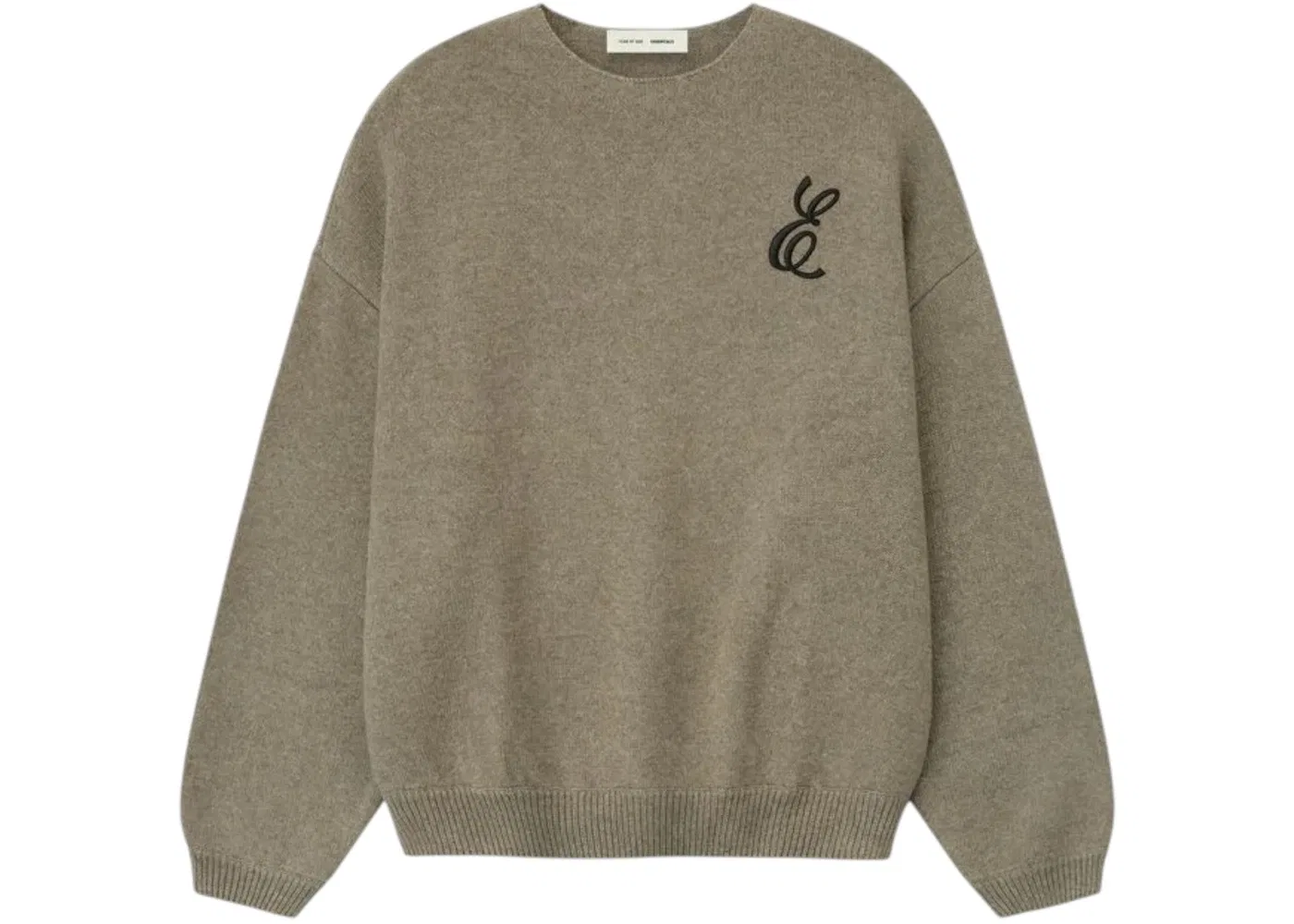 Мужской свитер с вафельным узором Fear of God, Homestead Heather