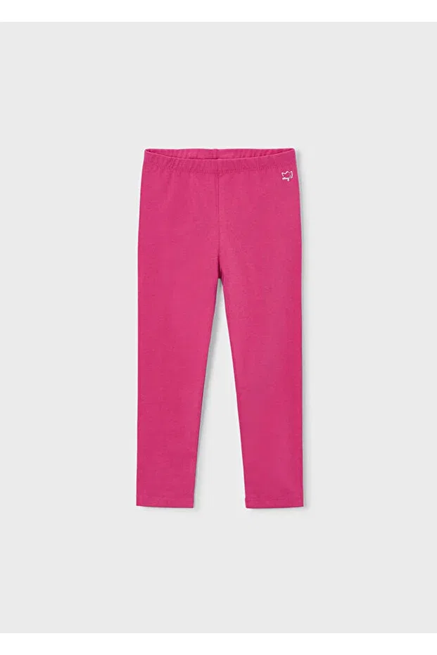 Детские леггинсы для девочек хлопковые Long Leggings 748 Mayoral, Pink — фото 2