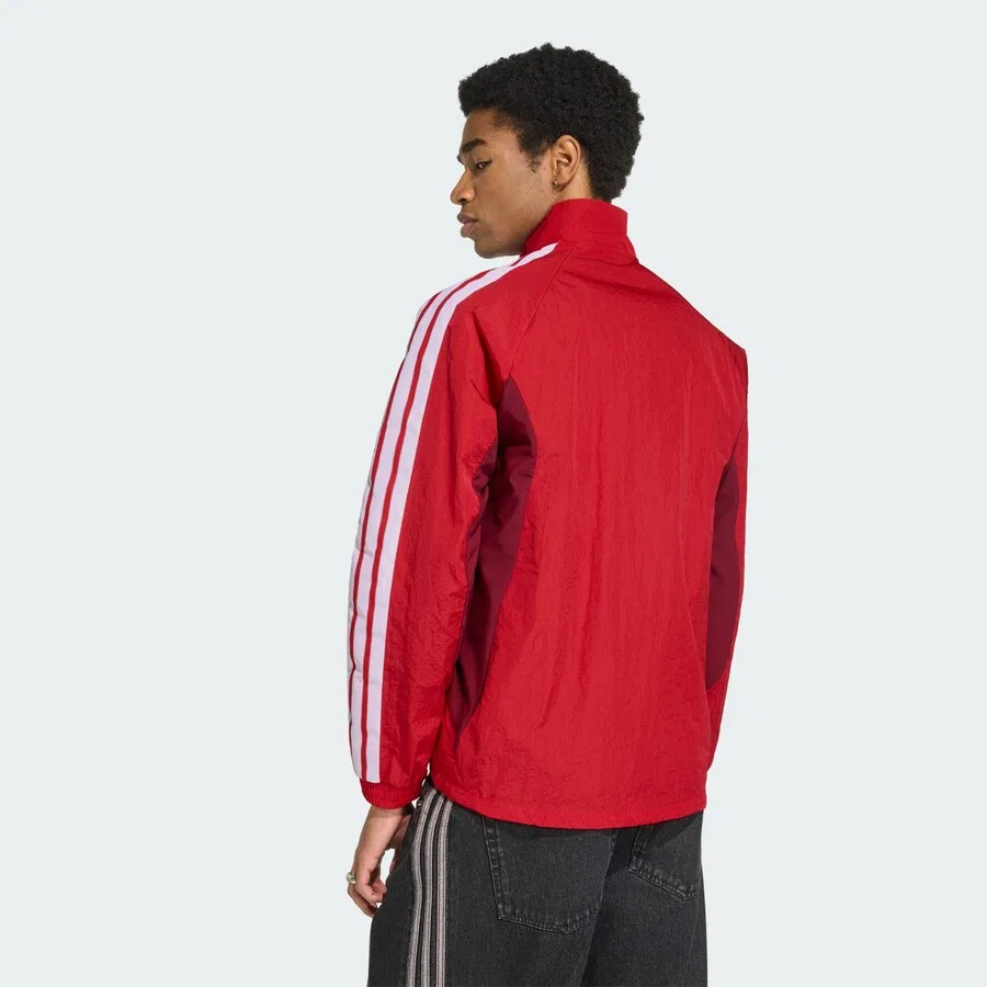 Тренировочная куртка ADIDAS PERFORMANCE 'FC Arsenal Anthem' в красном и темно-красном цветах — фото 4