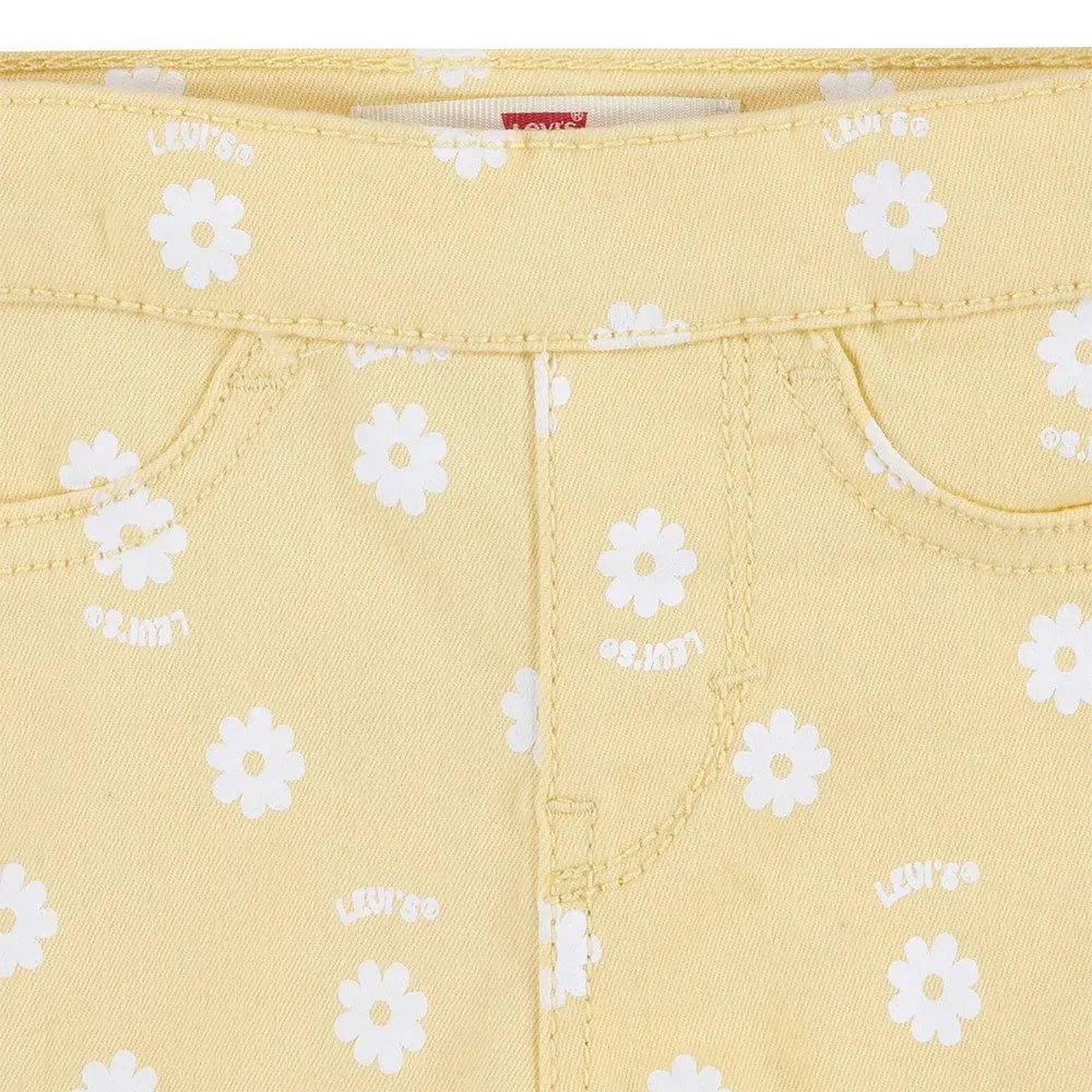 Детский комплект для девочек с флунсовыми рукавами Smiley Flounce Levi's, Blue — фото 3