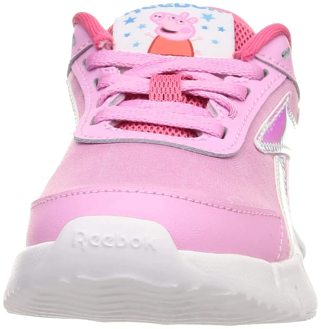 Детские кроссовки для девочек с шнуровкой Zig Dynamica 2.0 Reebok, Icopin Shapnk Ftwbla — фото 2