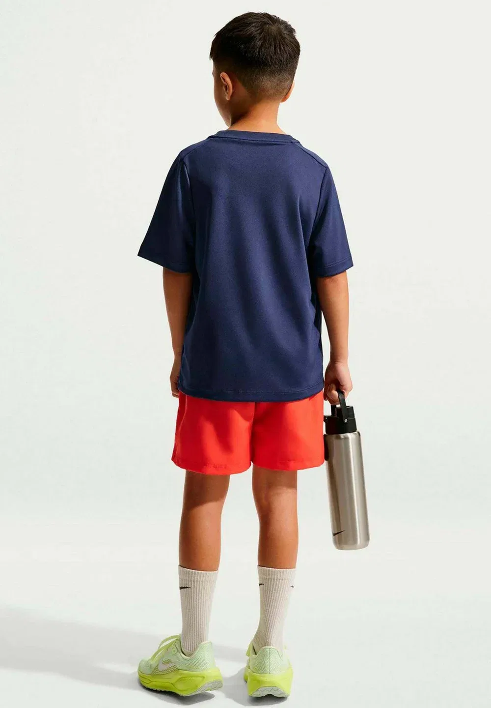 Футболка b nk df multi ss top hbr - футболка с принтом Nike Performance, Midnight Navy White — фото 2
