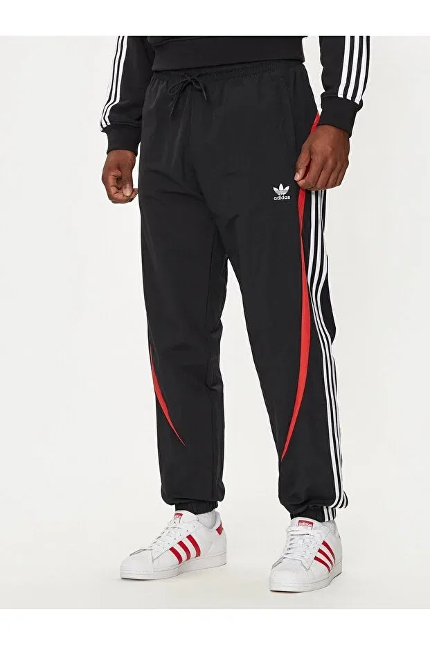 Мужские спортивные штаны с эластичным манжетом Adidas, Black