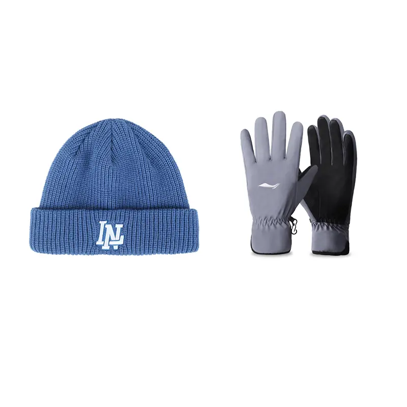 

LINING Акриловая шапка-бини Unisex Blue/Black