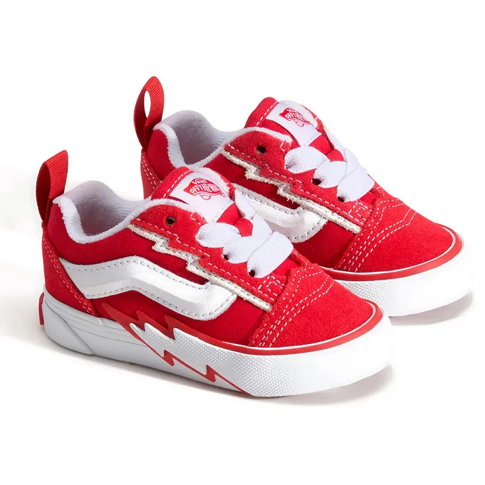 Кроссовки Knu Skool Elastic Lace Bolt Vans, красный