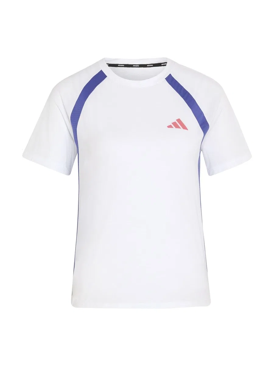Спортивная футболка ADIDAS PERFORMANCE Performance Shirt 'ADIZERO' белого цвета
