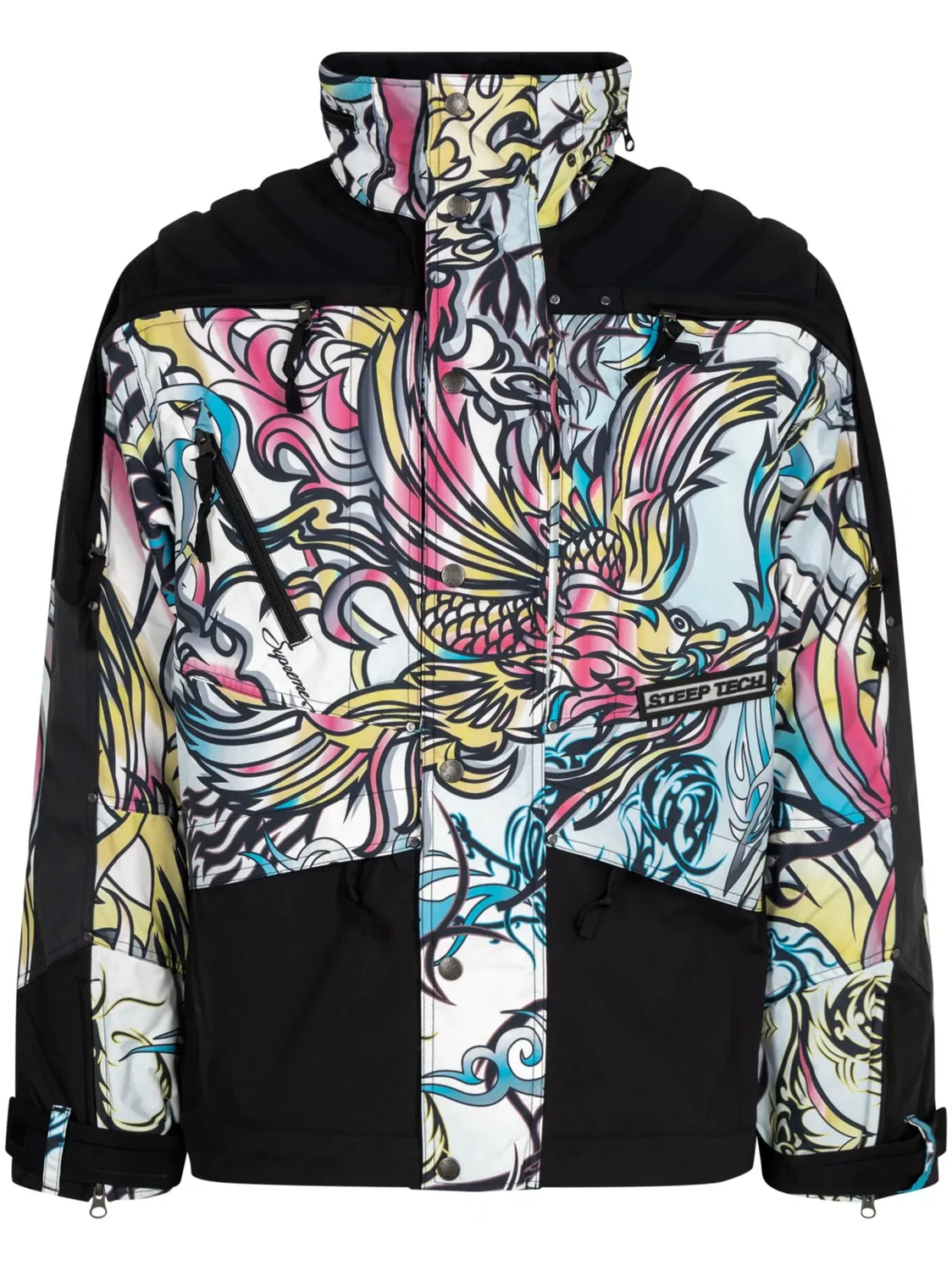 Куртка Supreme x The North Face "Многоцветный дракон"