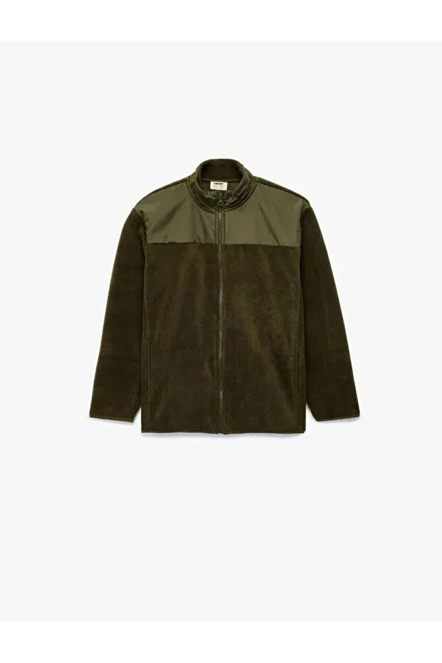 Детские свитшот для мальчиков хлопковый Koton, Khaki