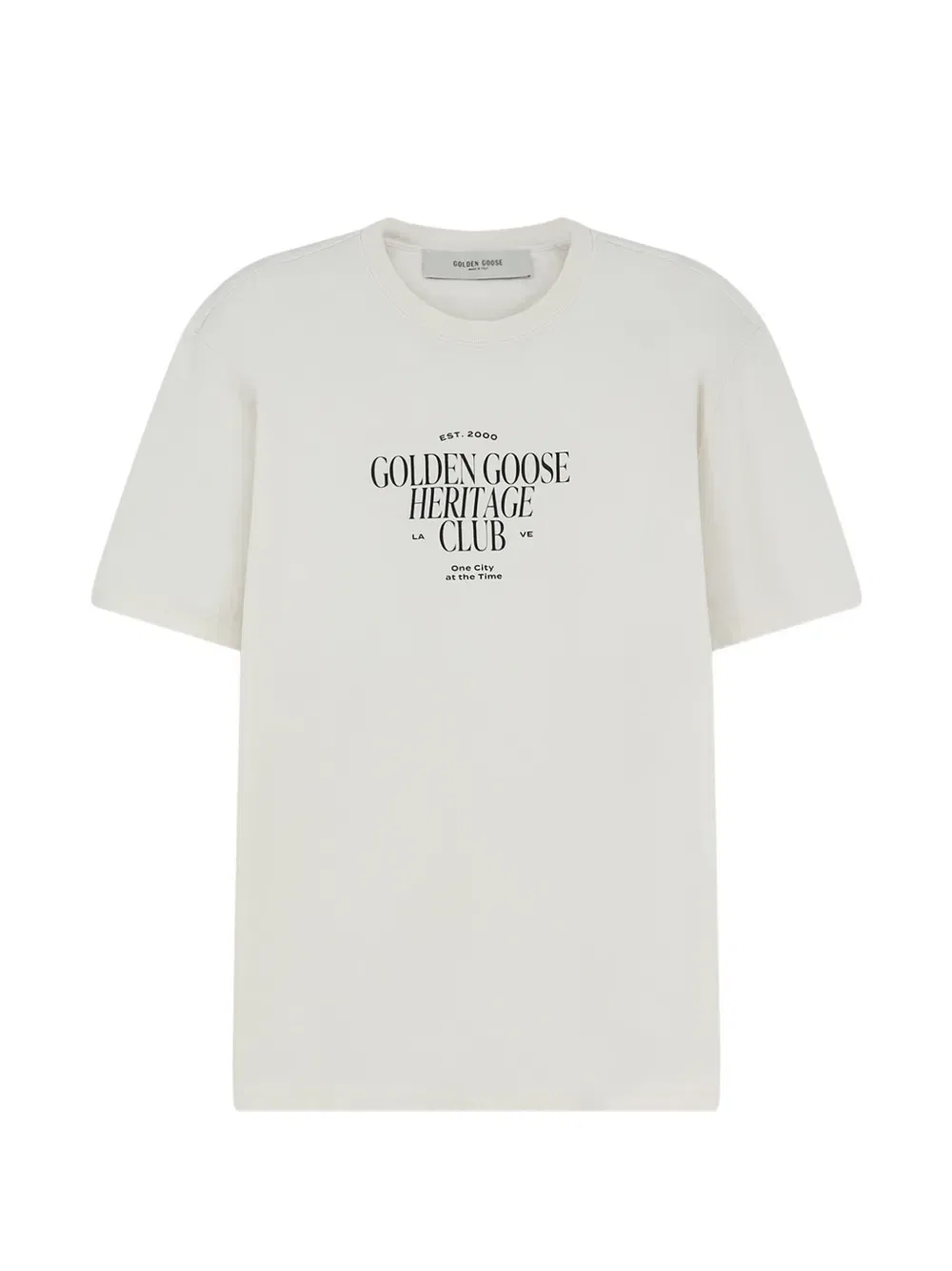 Футболка с логотипом Golden Goose, белый
