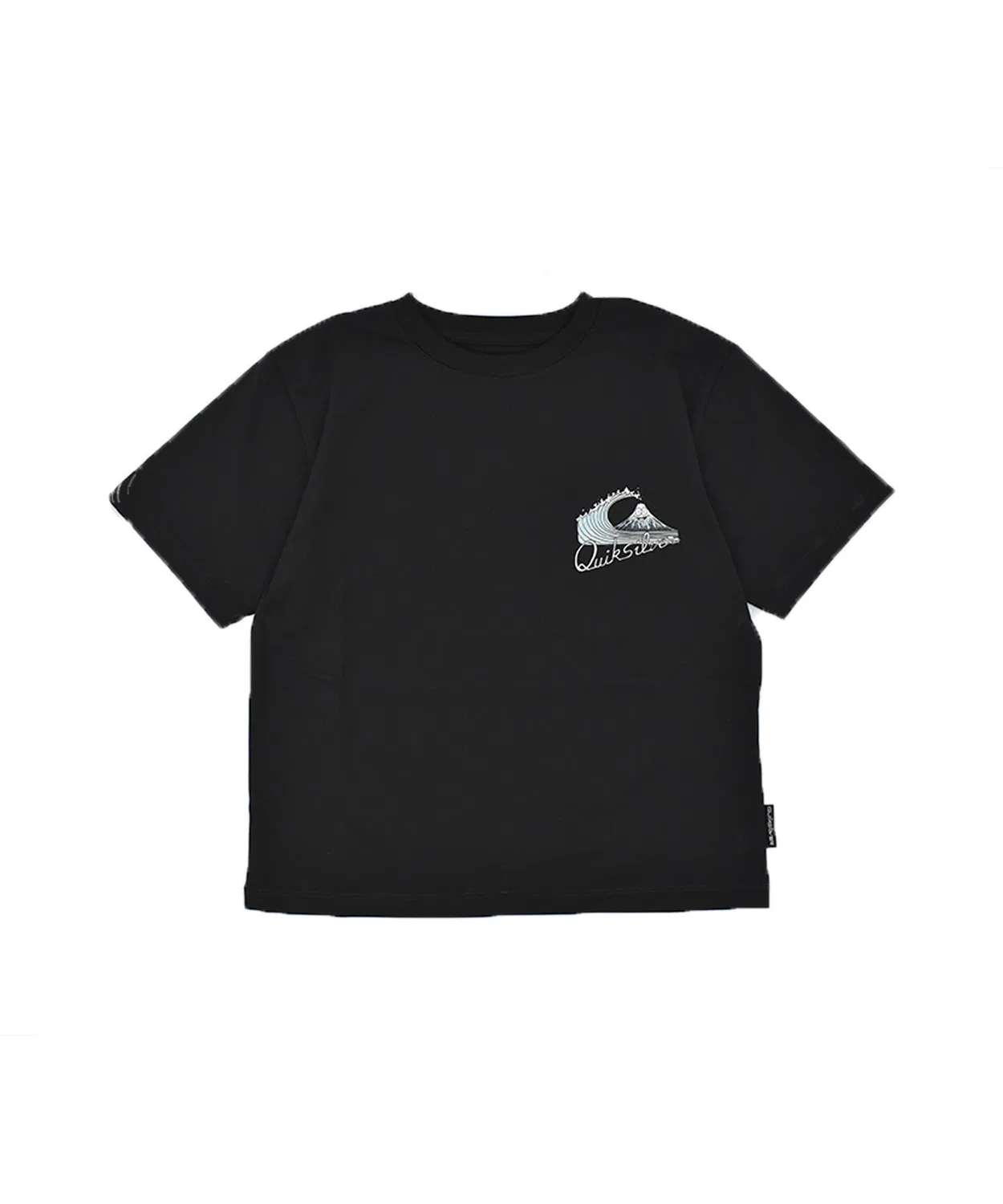 Детская футболка с длинным рукавомс принтом Quiksilver, Black — фото 4