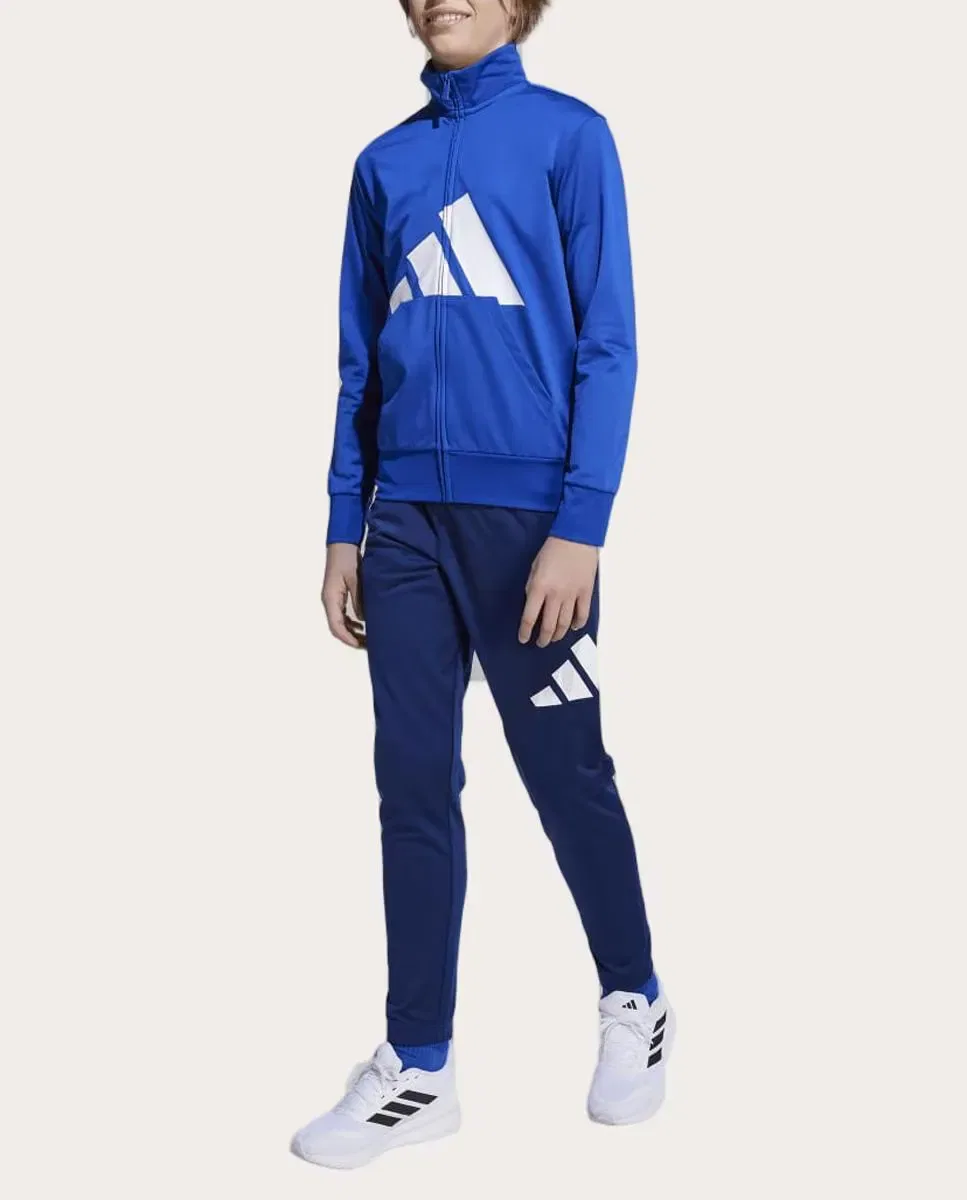Детский спортивный костюм из полиэстера Essentials adidas, Azul