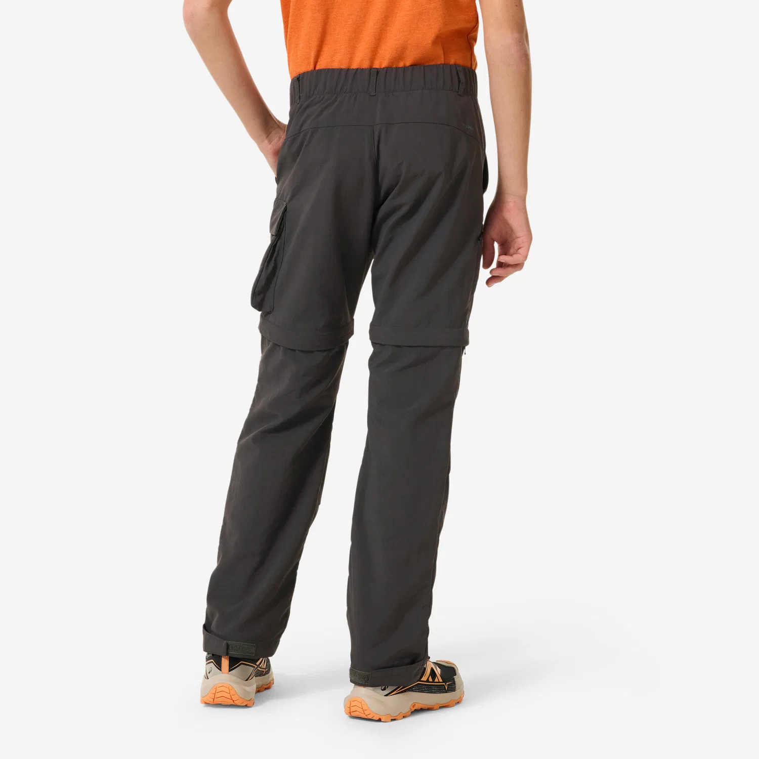 Детские трансформируемые брюки Zip-Off Wandern Quechua, Carbon Grey — фото 4