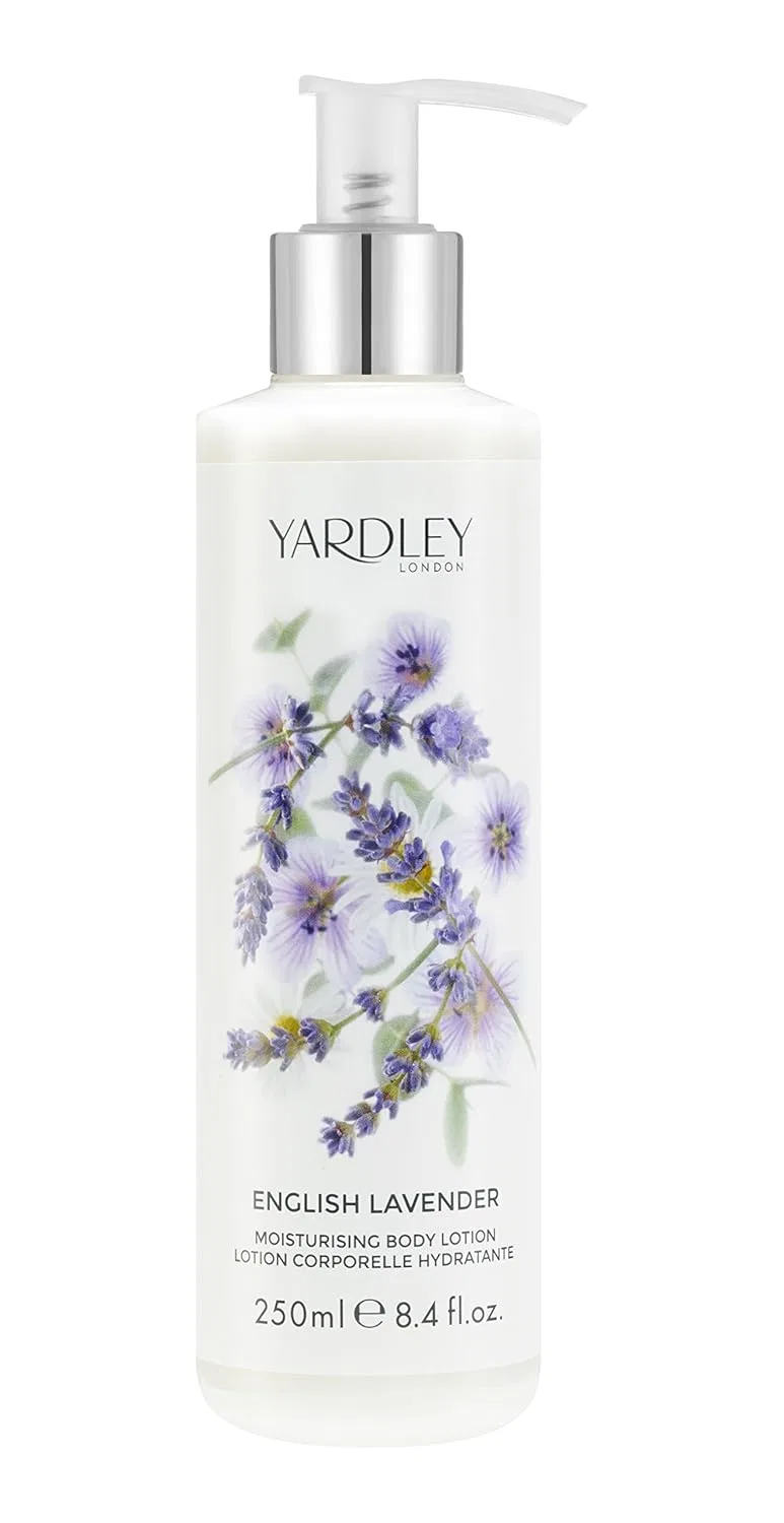 Лосьон для тела Увлажняющий Yardley London English Lavender, 250 мл, Лаванда