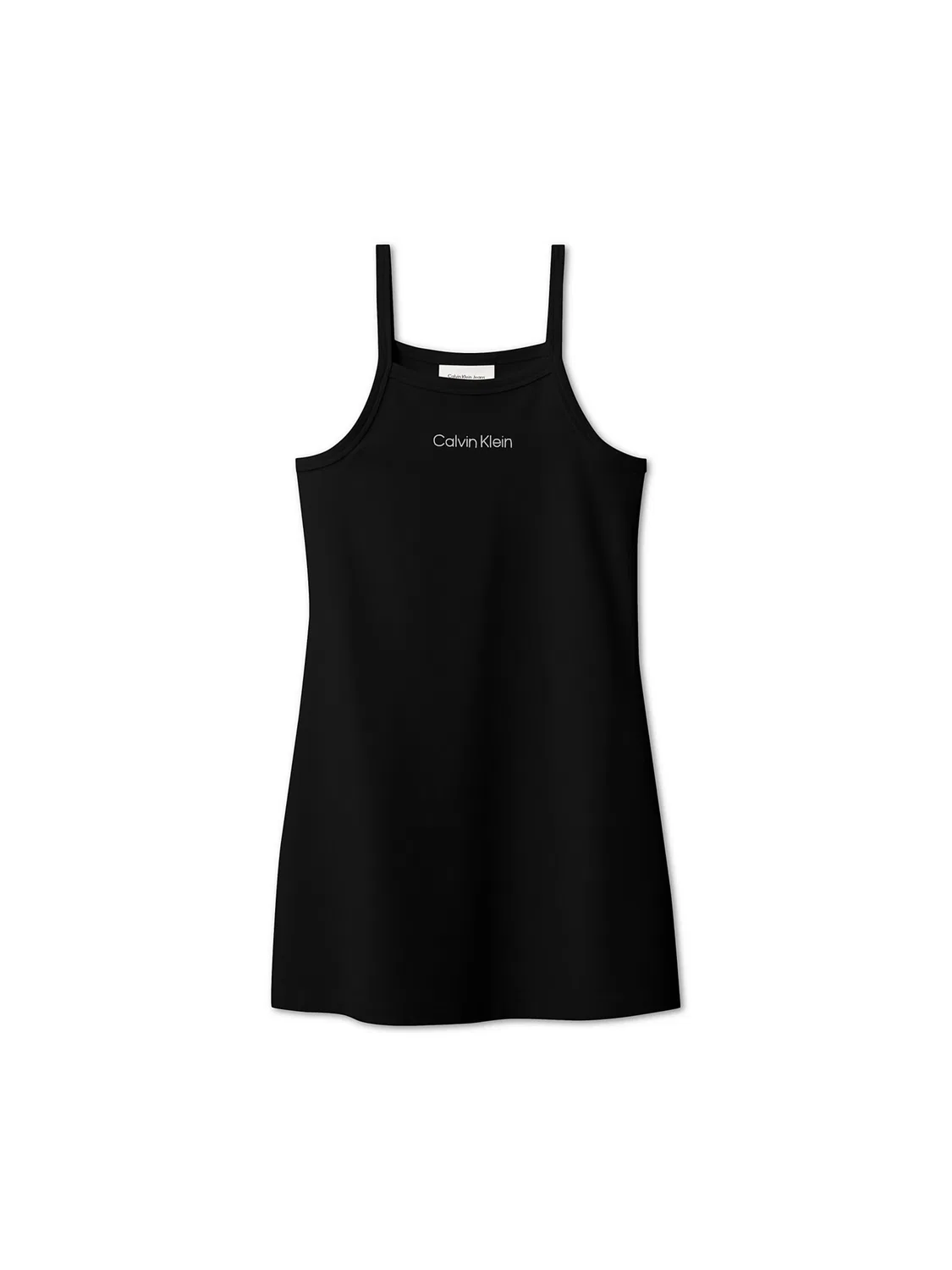 Джинсовое платье Calvin Klein Jeans Punto Milano черного цвета
