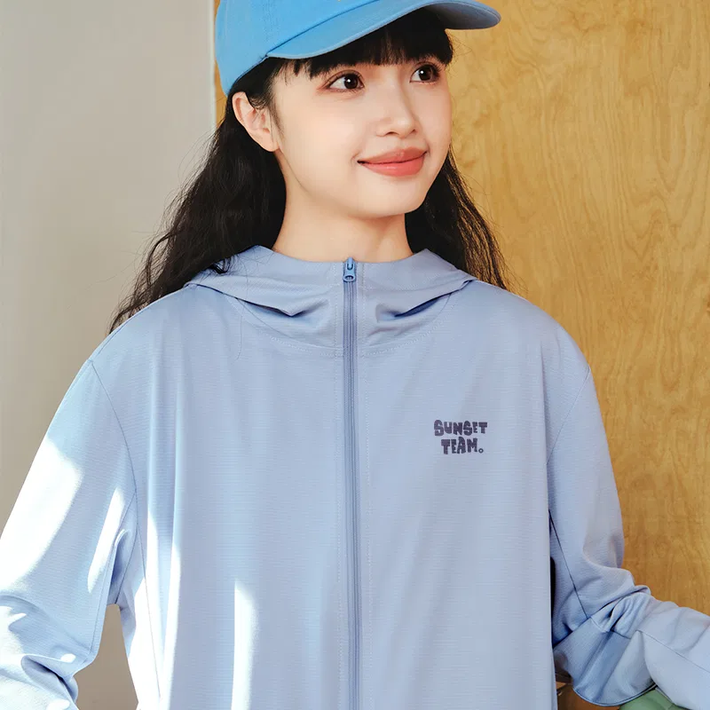 Детская защита от солнца Ice Silk Cooling MINISO, Raw White (Ma Skateboard Corgi Chest Logo) — фото 4