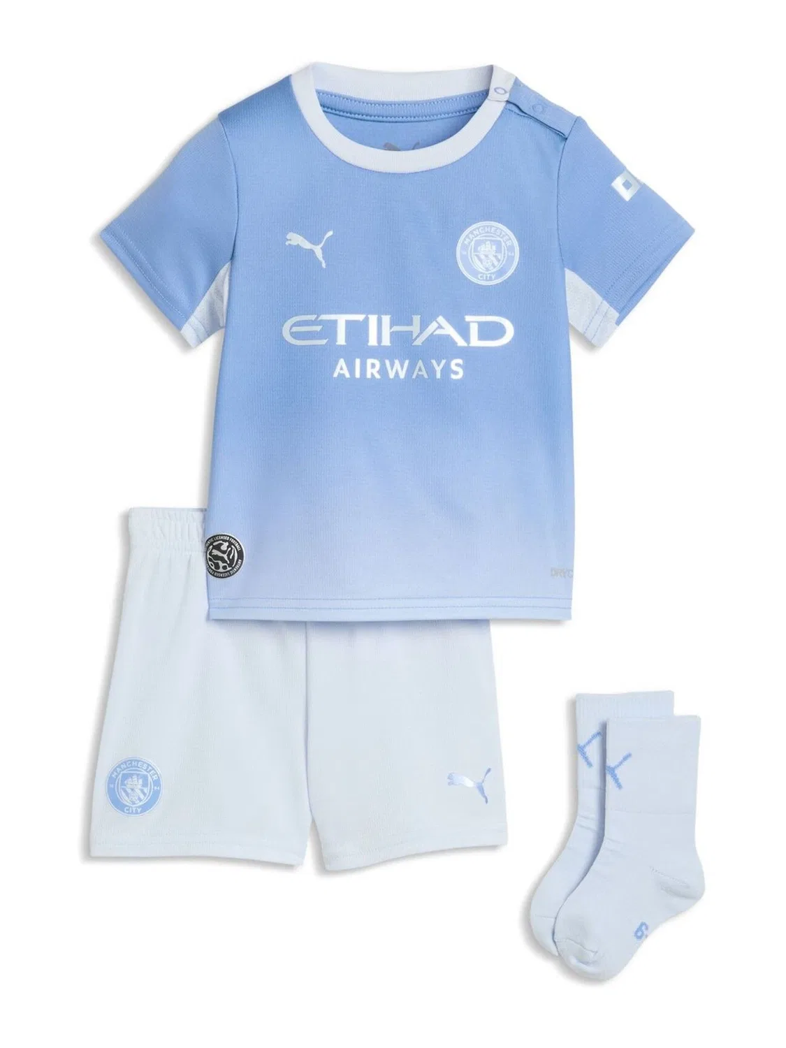 Домашний комплект для малышей Puma Blue Manchester City Home