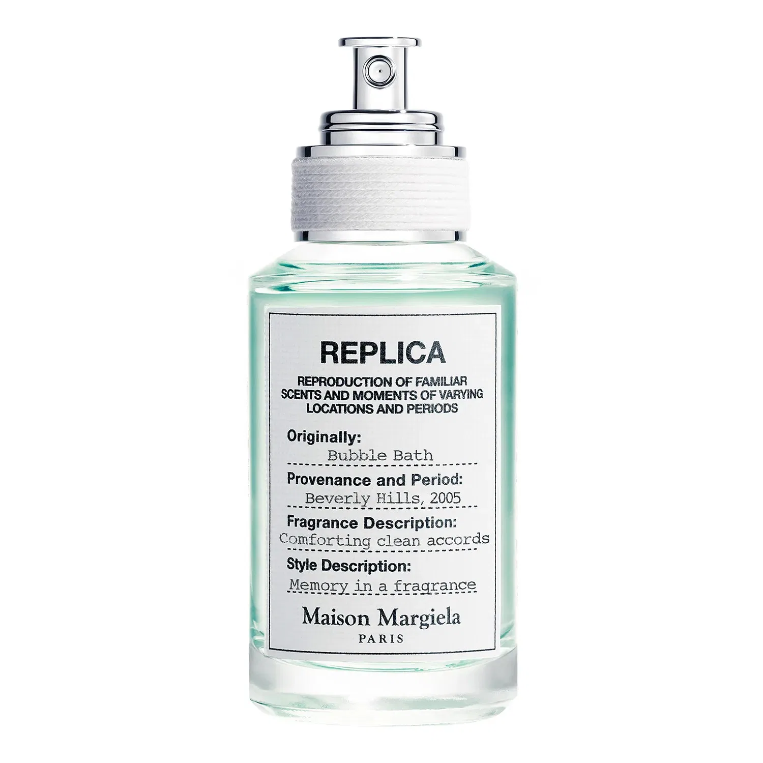 Туалетная вода 30 мл с цветочно-шипровым ароматом REPLICA Bubble Bath MAISON MARGIELA
