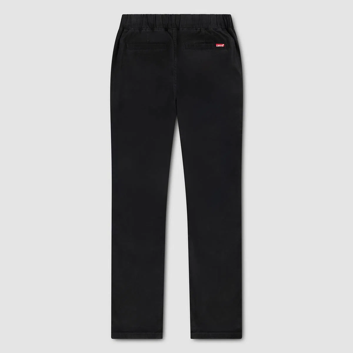 Узкие замшевые брюки на резинке для мальчиков 4-7 лет Levi's, Black - Charcoal — фото 2