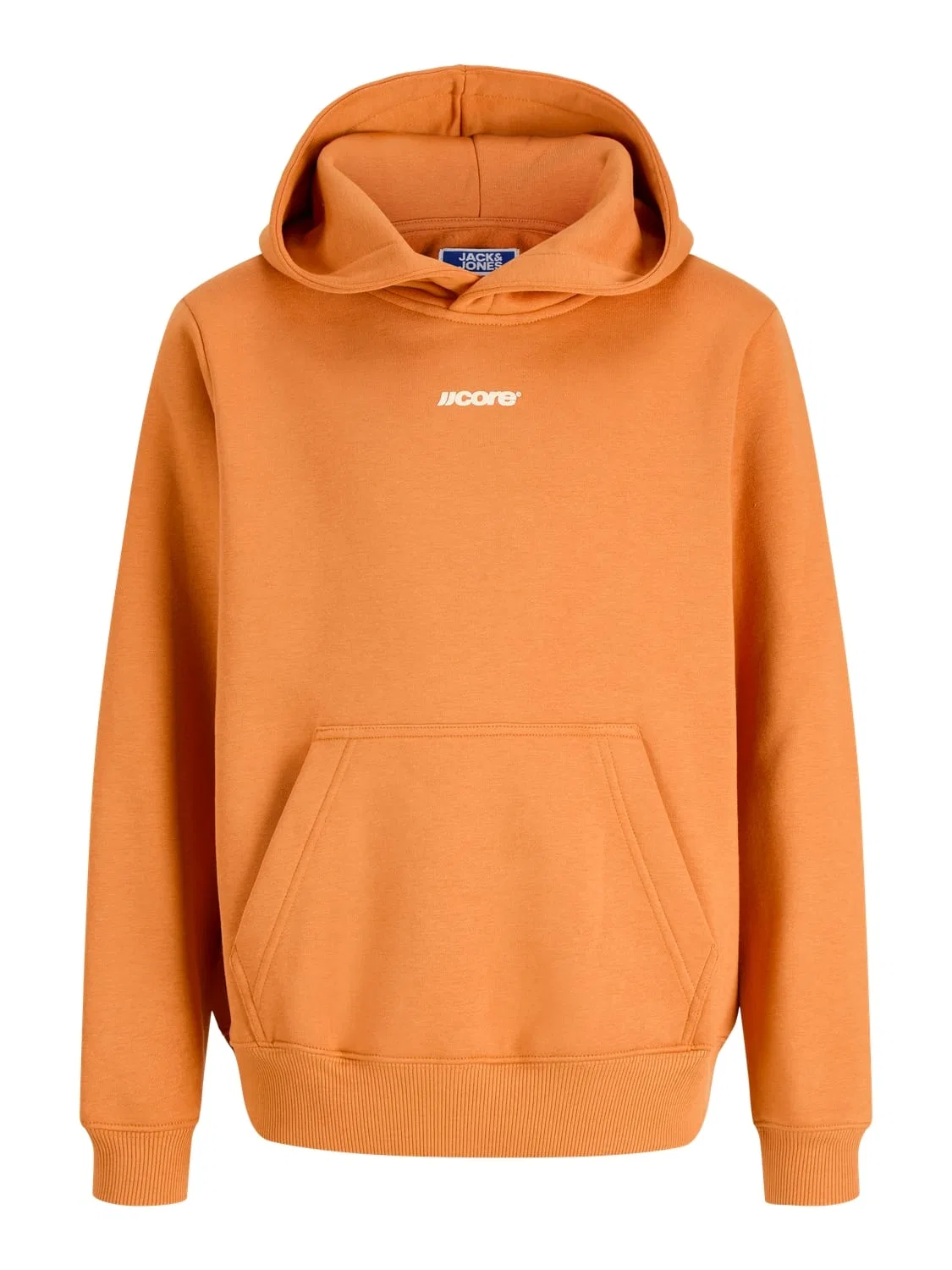Худи с капюшоном Jcoclub Jack & Jones Junior, красно-кремовый