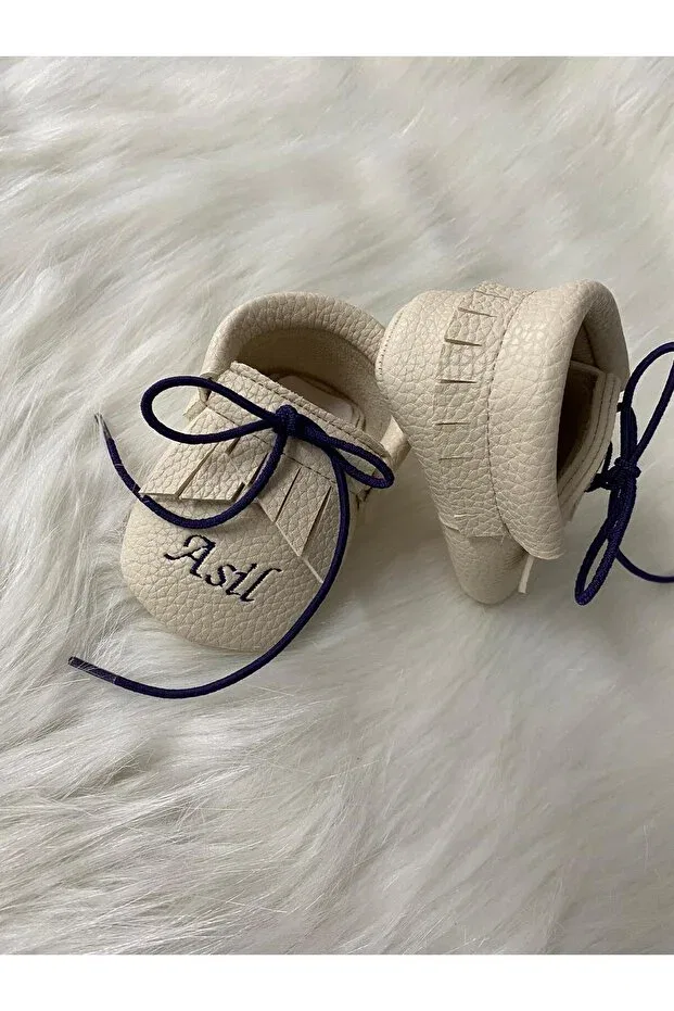 Детские мокасины для девочек Betülün Diktikleri, Beige