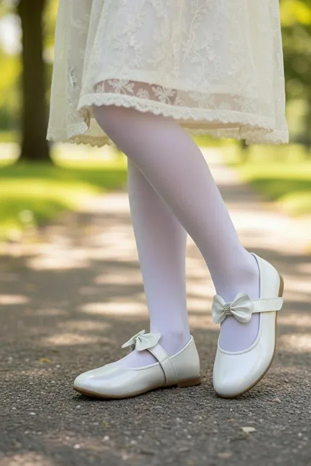 Детские балетки для девочек ортопедические Tuğba Ortopedi, Nude Color