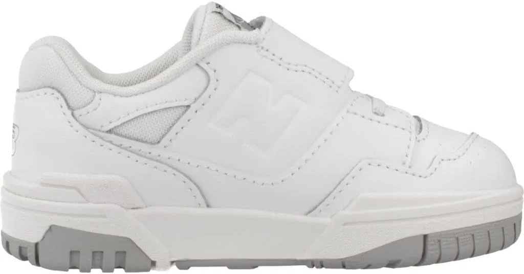 Детские кроссовки для мальчиков с бунге-шнуровкой New Balance 550, White — фото 4