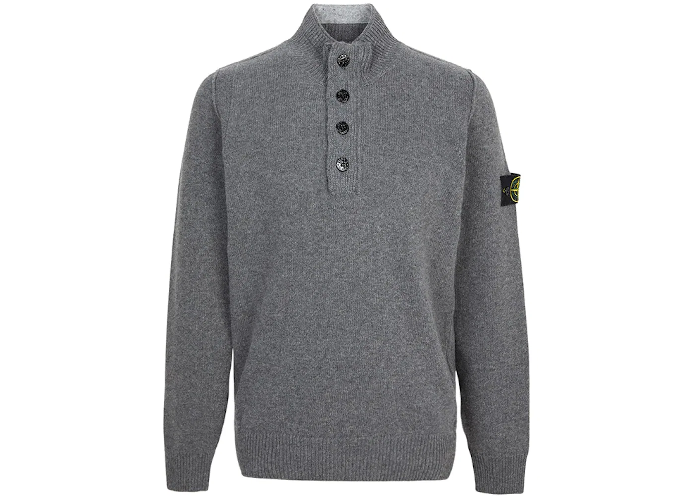 Мужское полупальто-свитер Stone Island, Gray