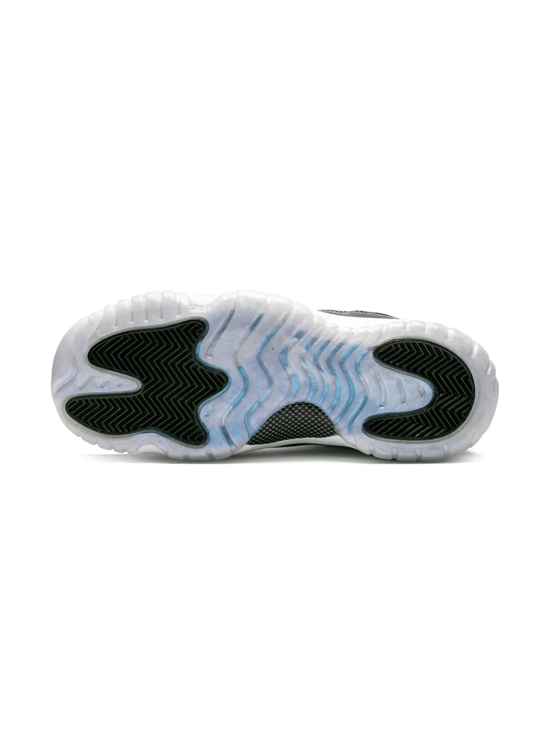Кроссовки Air Jordan 11 Retro Low белые, белый — фото 2