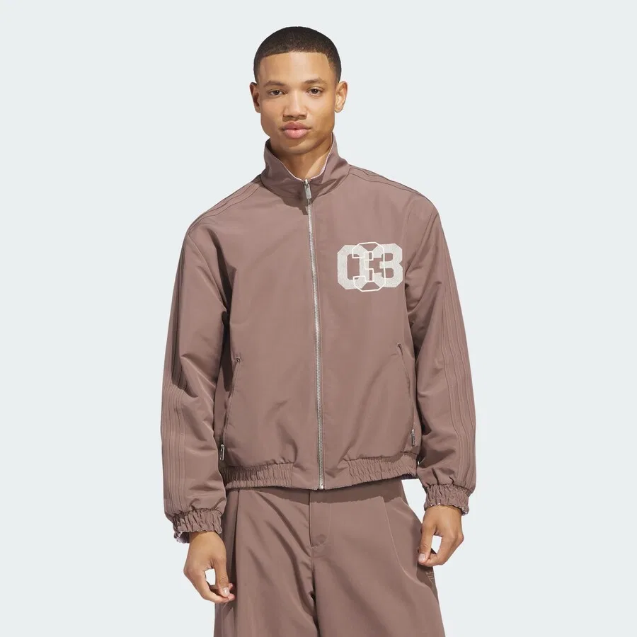 Куртка ADIDAS ORIGINALS Between-Season Jacket 'FIREBIRD COACH' светло-коричневого цвета — фото 2