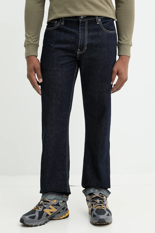 

Хлопковые брюки Guess Jeans, темно-синий
