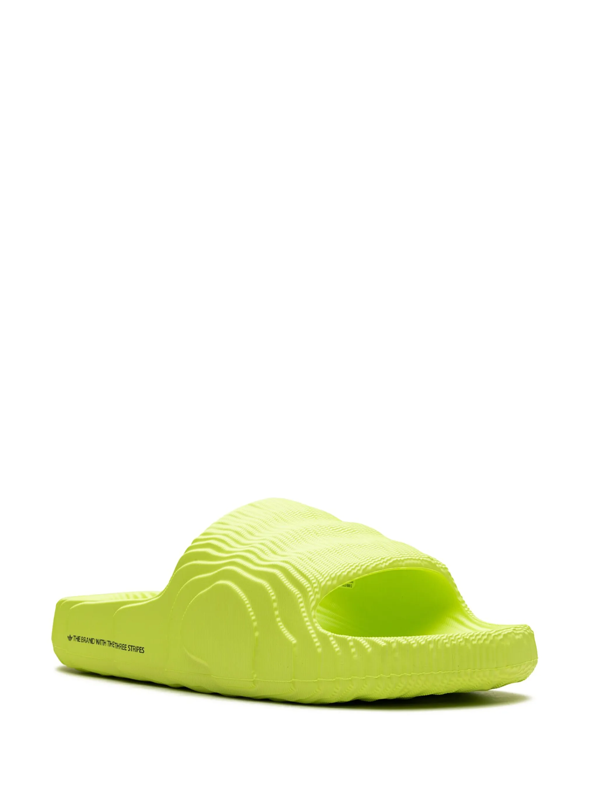 Шлепанцы Adilette 22 Solar Adidas, зеленый — фото 2