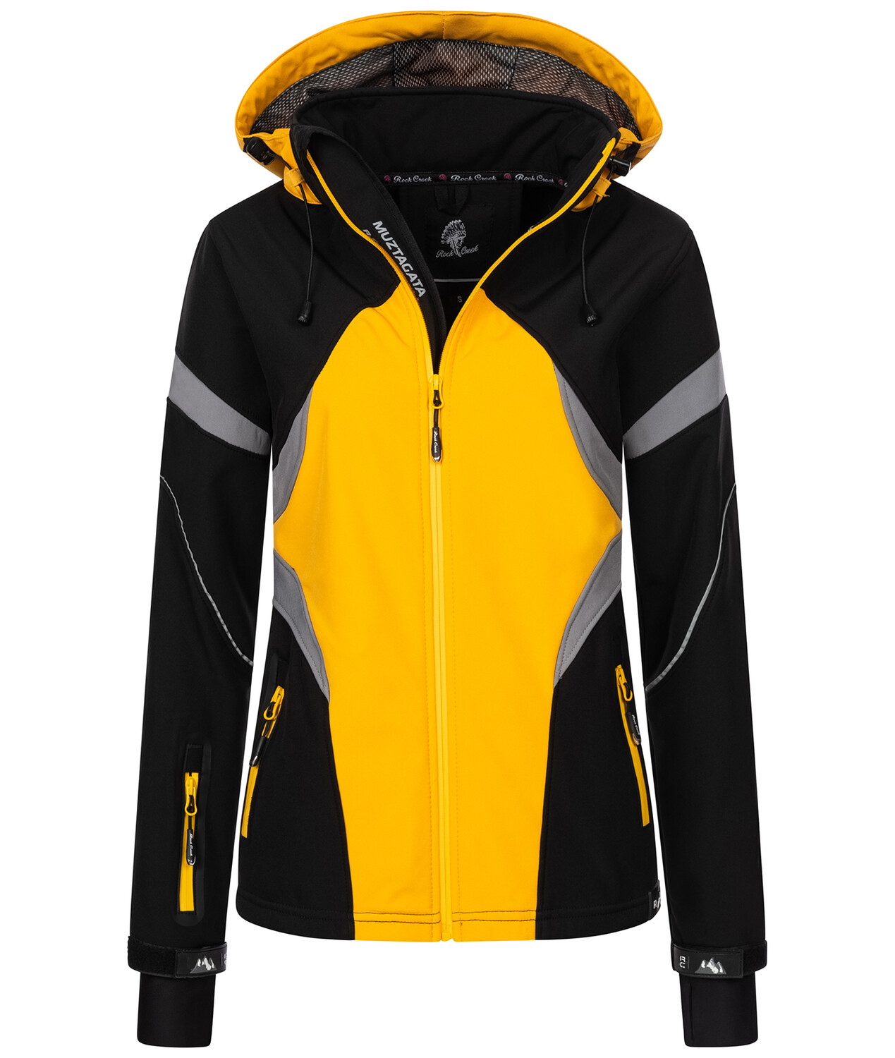 

Куртка софтшелл Rock Creek Jacke, желтый