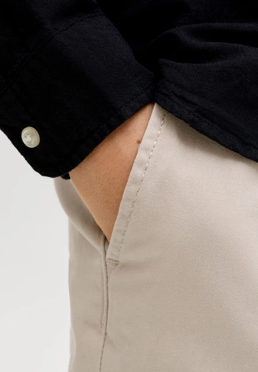 Jwhbolton jjbowie chino jnr - брюки Jack & Jones Junior, Oxford Tan — фото 4