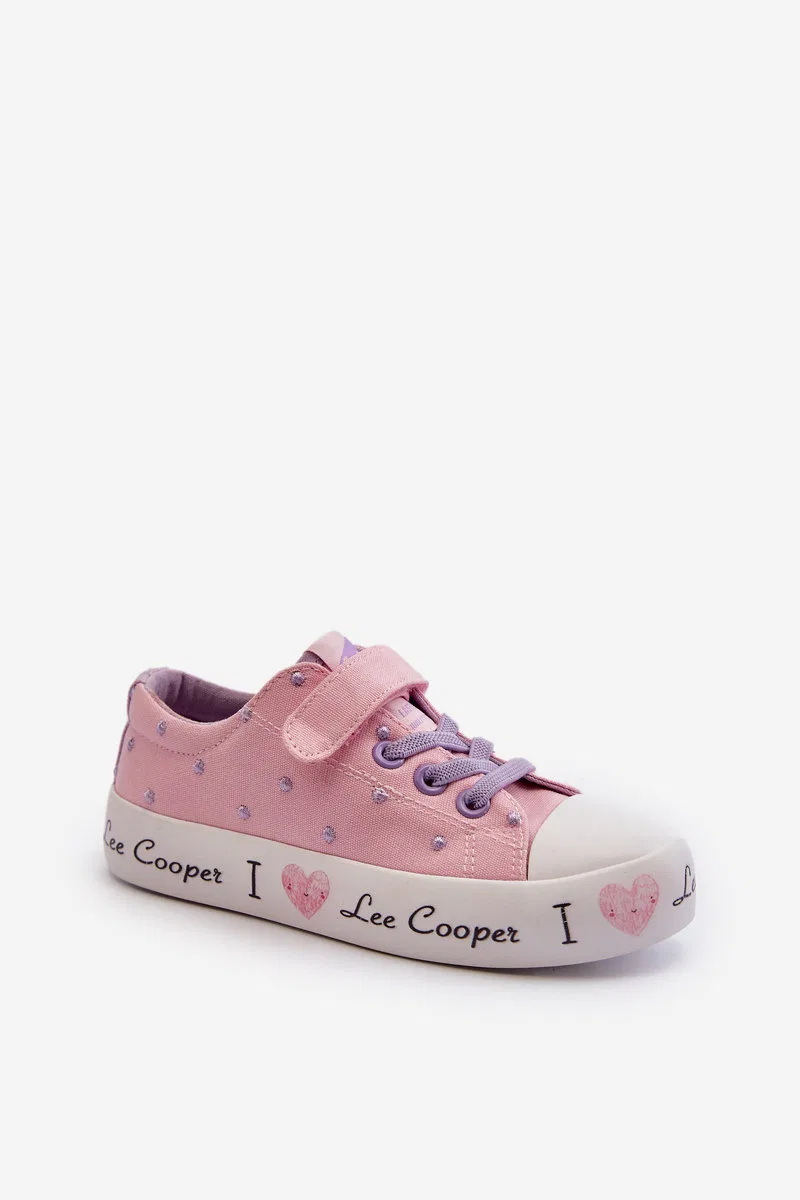 Детские кеды Lee Cooper, Pink