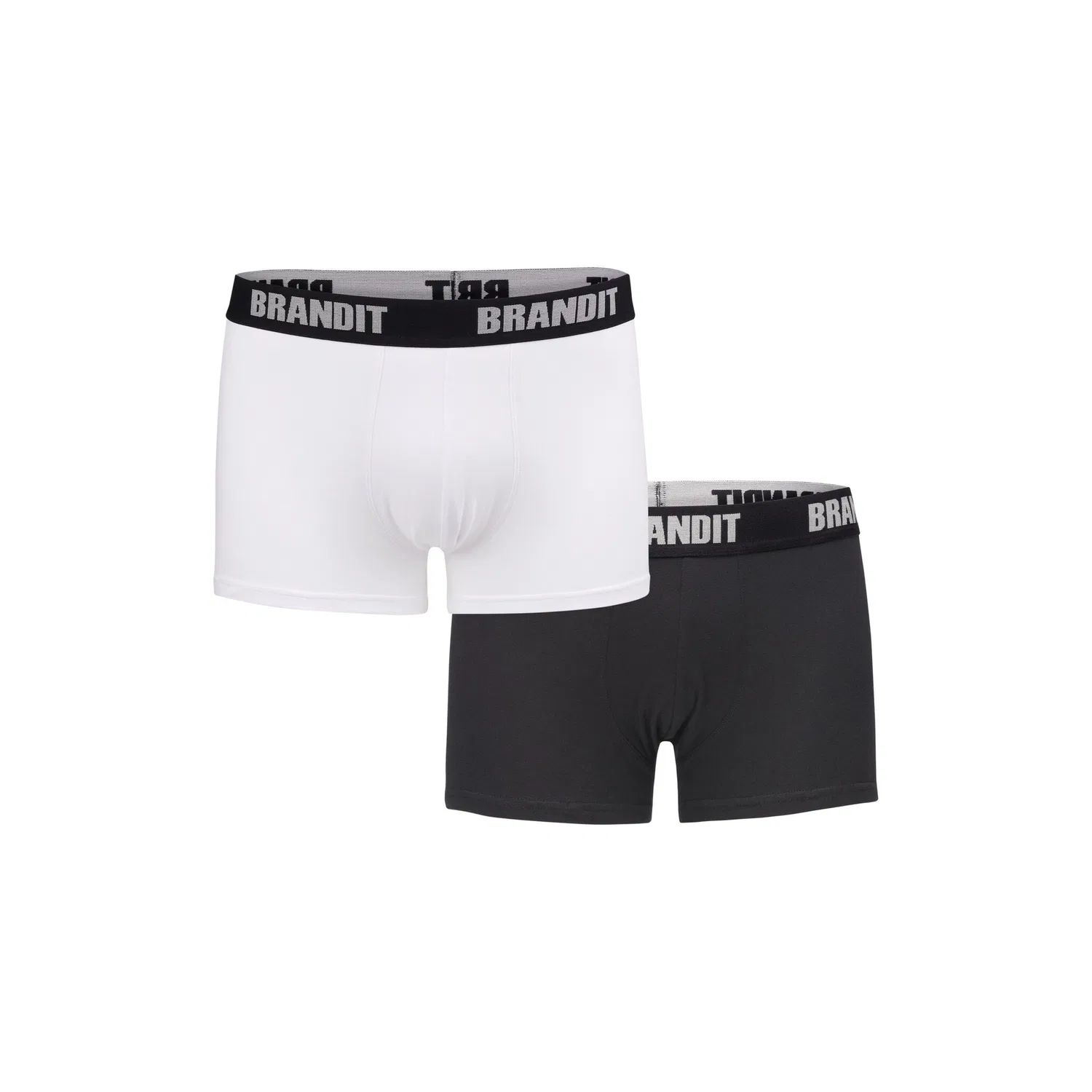 Мужские боксеры с логотипом Brandit, White/Black