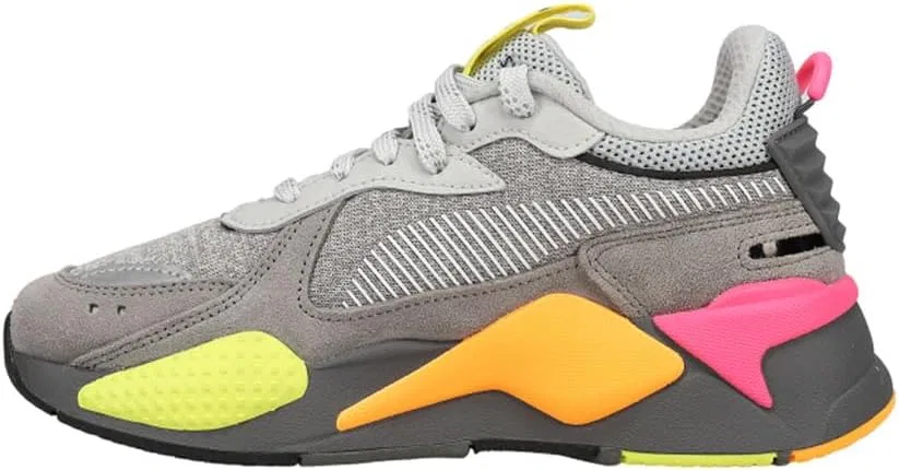 Детские кроссовки для мальчиков с принтом Rs X Highlighter PUMA, Grey — фото 3