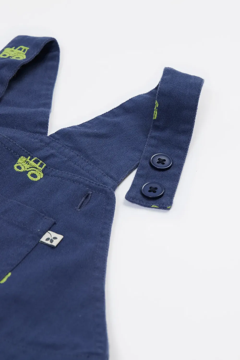 Детский шорты-комбинезон Elio Frugi, Blue — фото 3