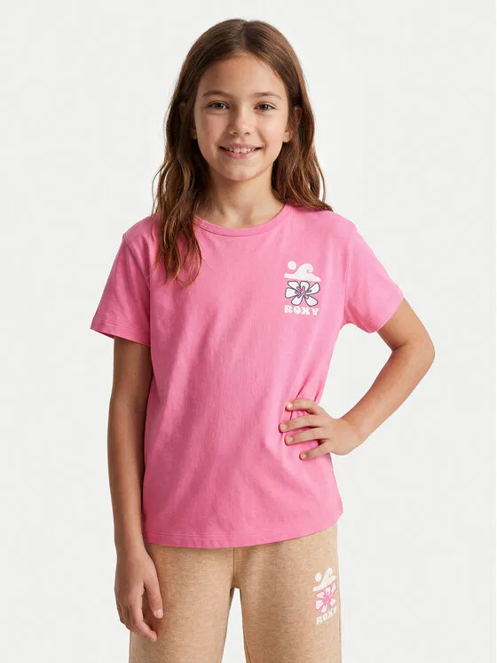 Футболка regular fit Lily Roxy, розовый
