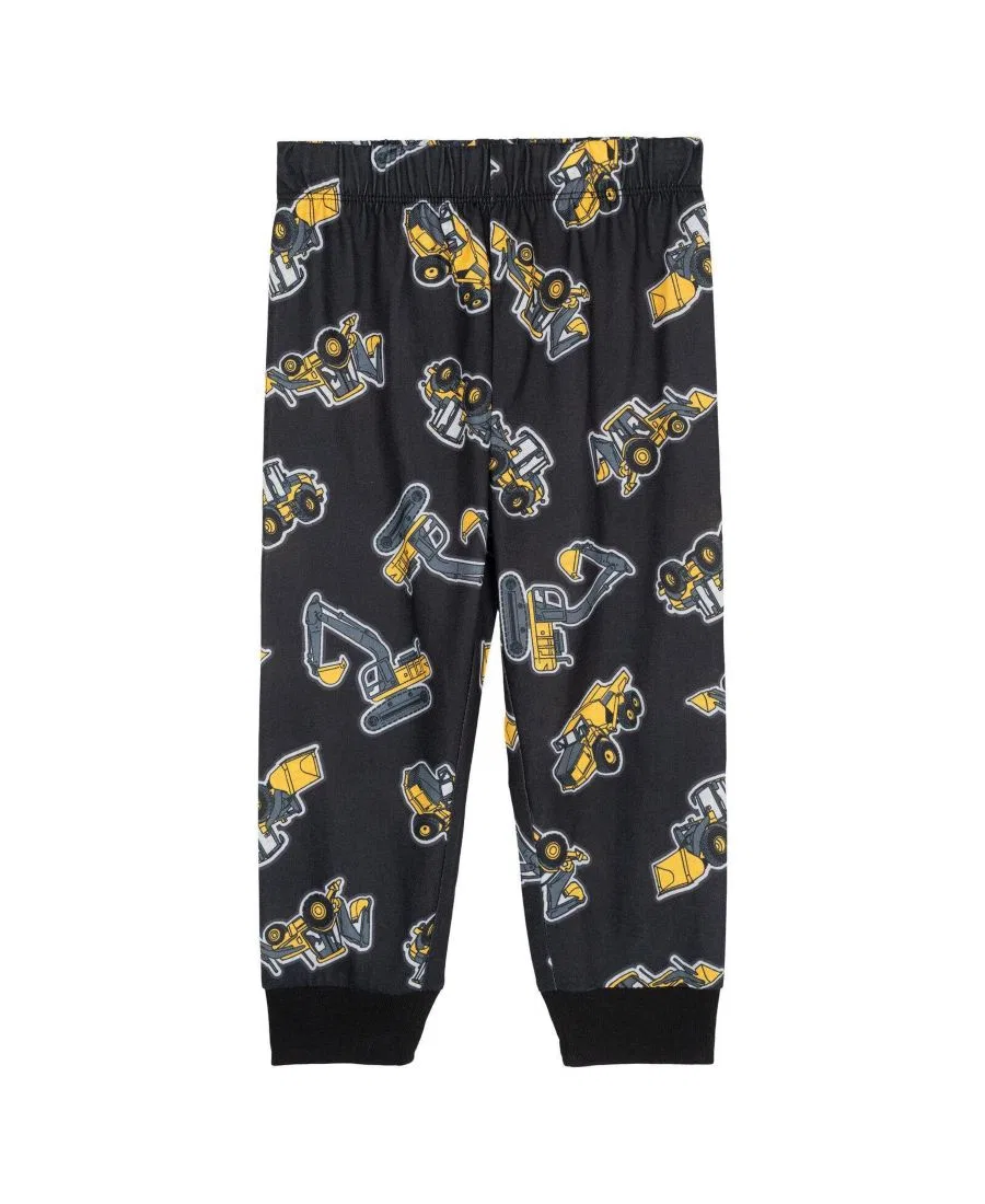 Пижама John Deere: комплект из 2 предметов, с длинным рукавом, Grey and Yellow — фото 3